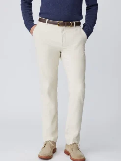 J.McLaughlin Taylor Straight-Fit Pants In Italian Moleskin- Pants