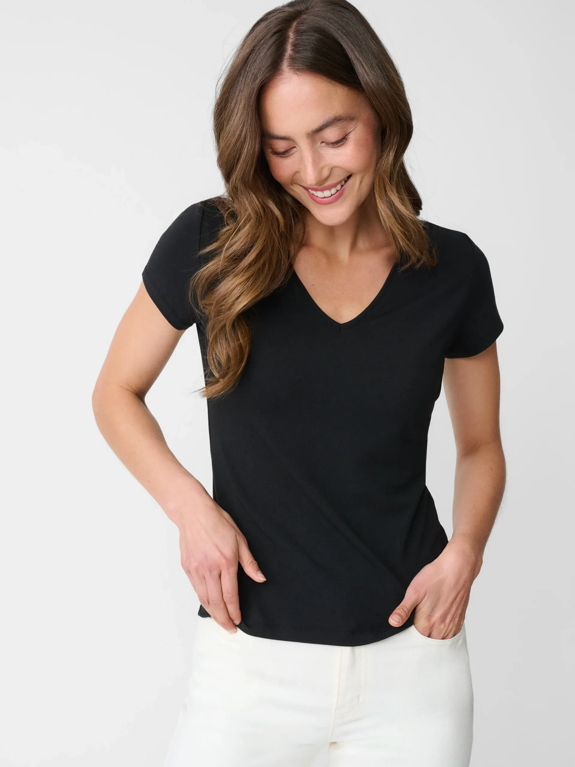 J.McLaughlin Terrine Tee-Women Tops|Tees