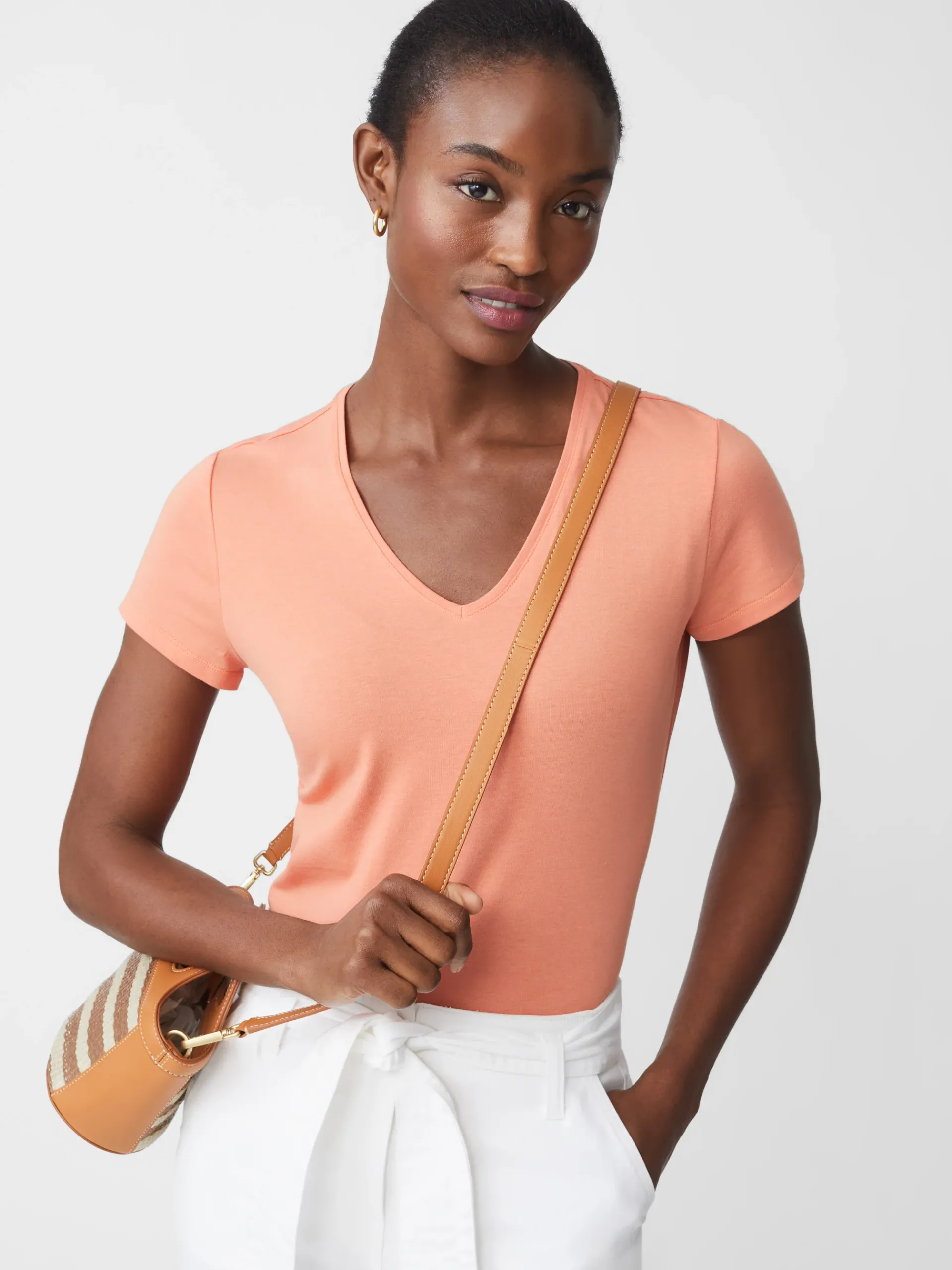 J.McLaughlin Terrine Tee-Women Tops|Tees