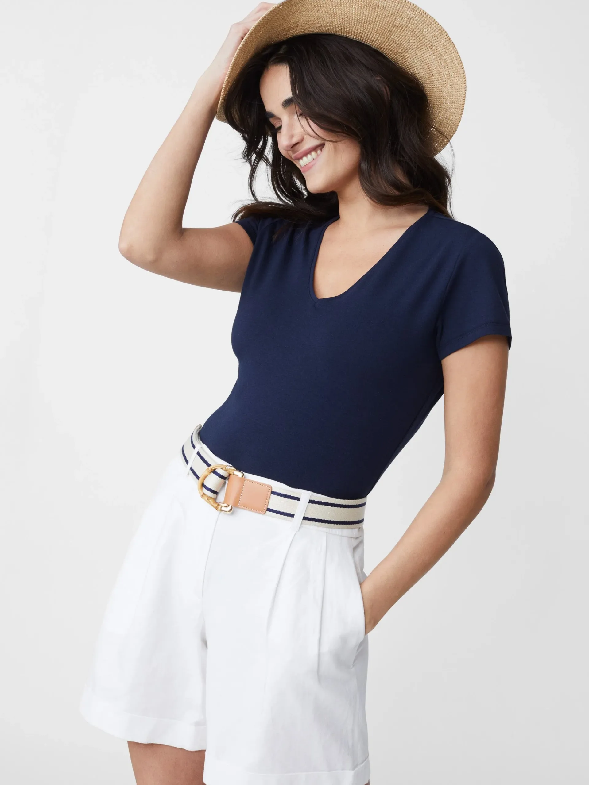 J.McLaughlin Terrine Tee-Women Tops|Tees