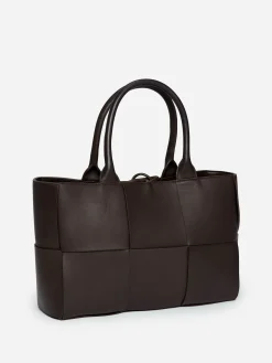 J.McLaughlin Tessare Woven Leather Handbag-Women Shoes & Accessories|Top Handles