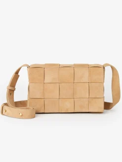J.McLaughlin Una Woven Suede Crossbody-Women Shoes & Accessories|Mini Totes & Crossbody Bags