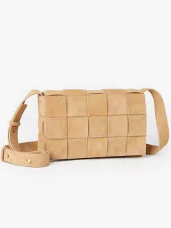 J.McLaughlin Una Woven Suede Crossbody-Women Shoes & Accessories|Mini Totes & Crossbody Bags