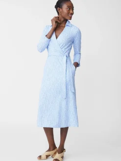 J.McLaughlin Verte Dress In Textured Ridge-Women Dresses