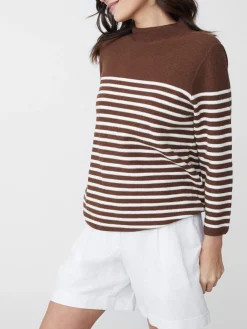J.McLaughlin Virginie Sweater In Stripe-Women Sweaters