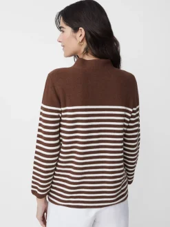 J.McLaughlin Virginie Sweater In Stripe-Women Sweaters