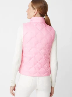 J.McLaughlin Vivian Reversible Puffer Vest-Women Jackets & Outerwear