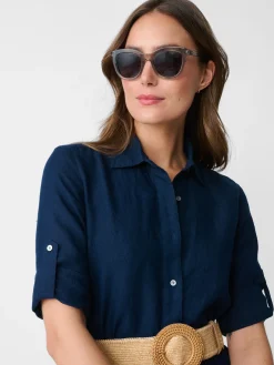 J.McLaughlin Wellesley Linen Dress-Women Dresses