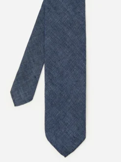 J.McLaughlin Woven Linen Cotton Tie- Shoes & Accessories|Ties